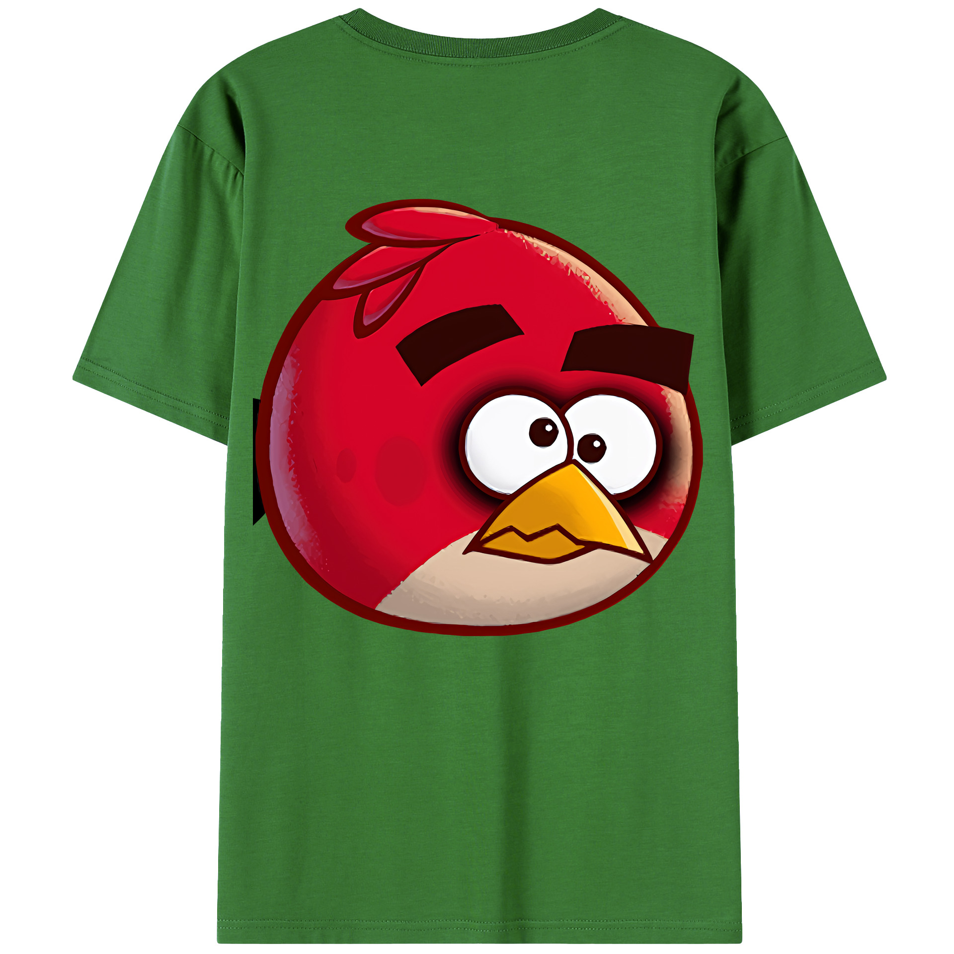 （画像用） Angry Birds アングリーバード レディース半袖Tシャツ(バックプリント)